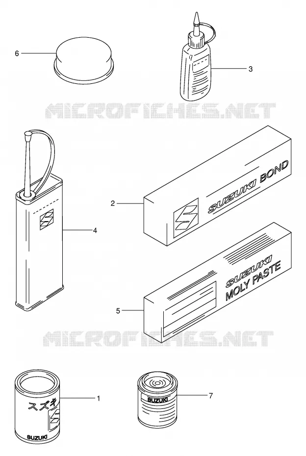 OPTIONS Suzuki MOTO 250 GN 1996  GN250ET(E2)