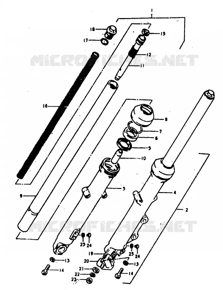 PIECES MARCHES SPECIAUX (E17) (GS400N:F.NO.71032~) (GS400EN:F.NO.5045 Suzuki MOTO 400 GS 1978  GS400EC(C/N)