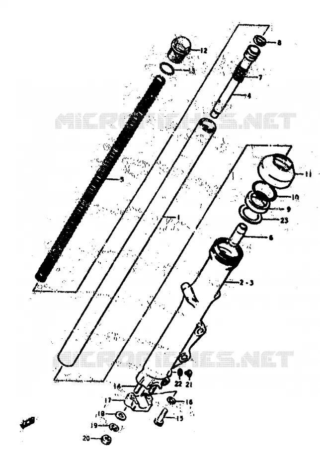 PIECES MARCHES SPECIAUX (E18) (GS400C,EC,N:~F.NO.71031) (GS400EN:F.NO Suzuki MOTO 400 GS 1978  GS400EC(C/N)