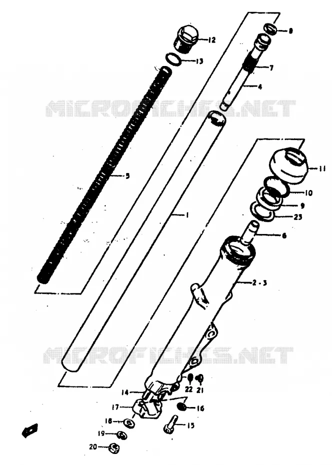 PIECES MARCHES SPECIAUX (E2) (GS400C,EC,N:~F.NO.71031) (GS400EN:~F.NO Suzuki MOTO 400 GS 1978  GS400EC(C/N)