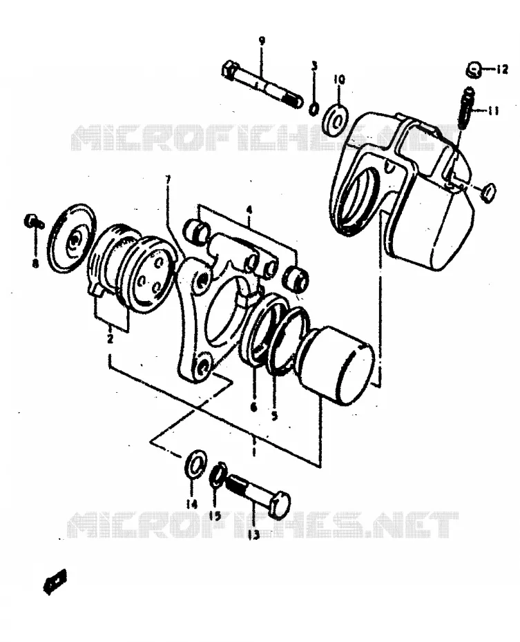 PIECES MARCHES SPECIAUX (E22) Suzuki MOTO 400 GS 1978  GS400EC(C/N)