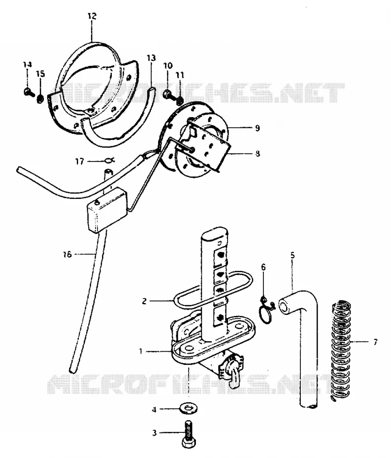 ROBINET D'ESSENCE Suzuki MOTO 550 GS 1981  GS550LX