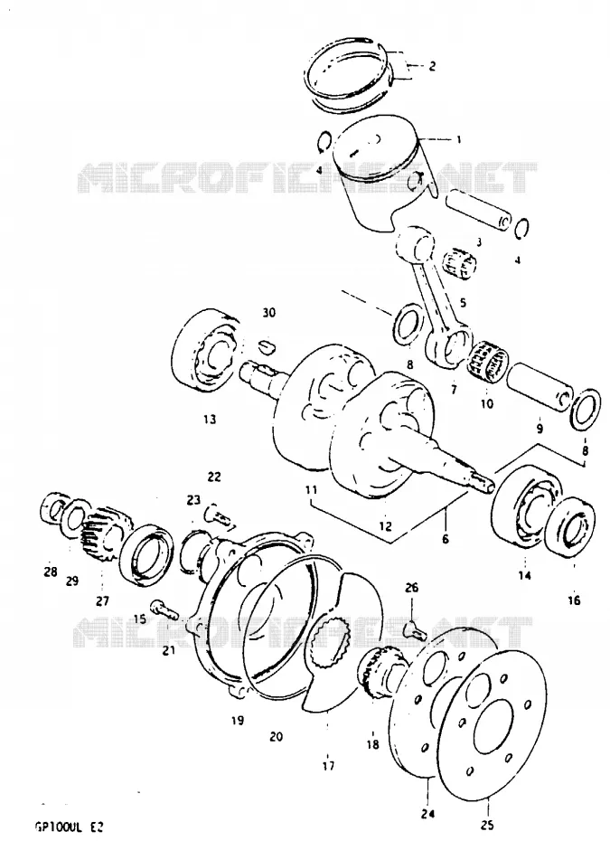 VILEBREQUIN Suzuki MOTO 100 GP 1990  GP100UL(X/D/L)