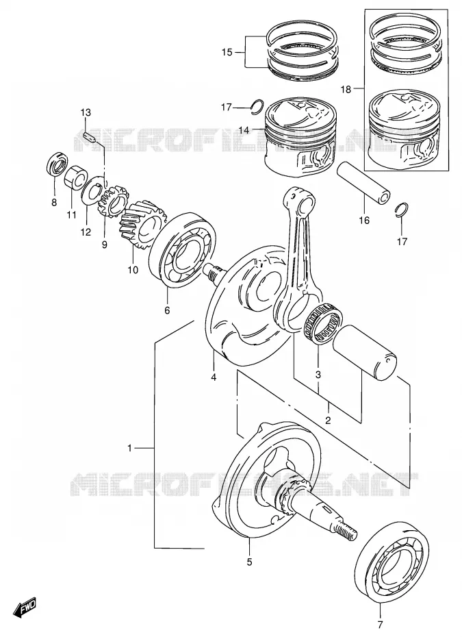 VILEBREQUIN Suzuki MOTO 125 GS 1982  GS125ESZ(E1)