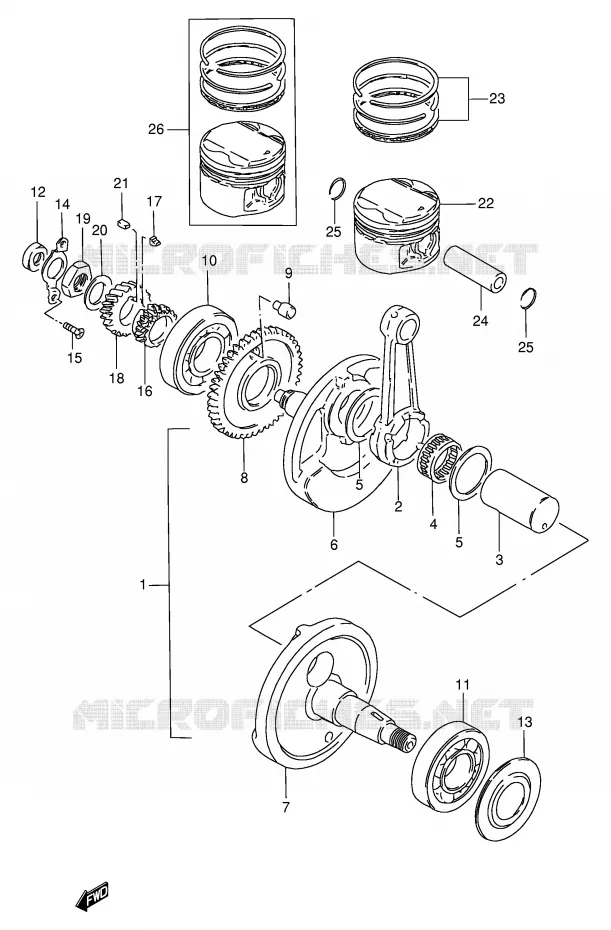 VILEBREQUIN Suzuki MOTO 250 GN 1998  GN250EW(E2)