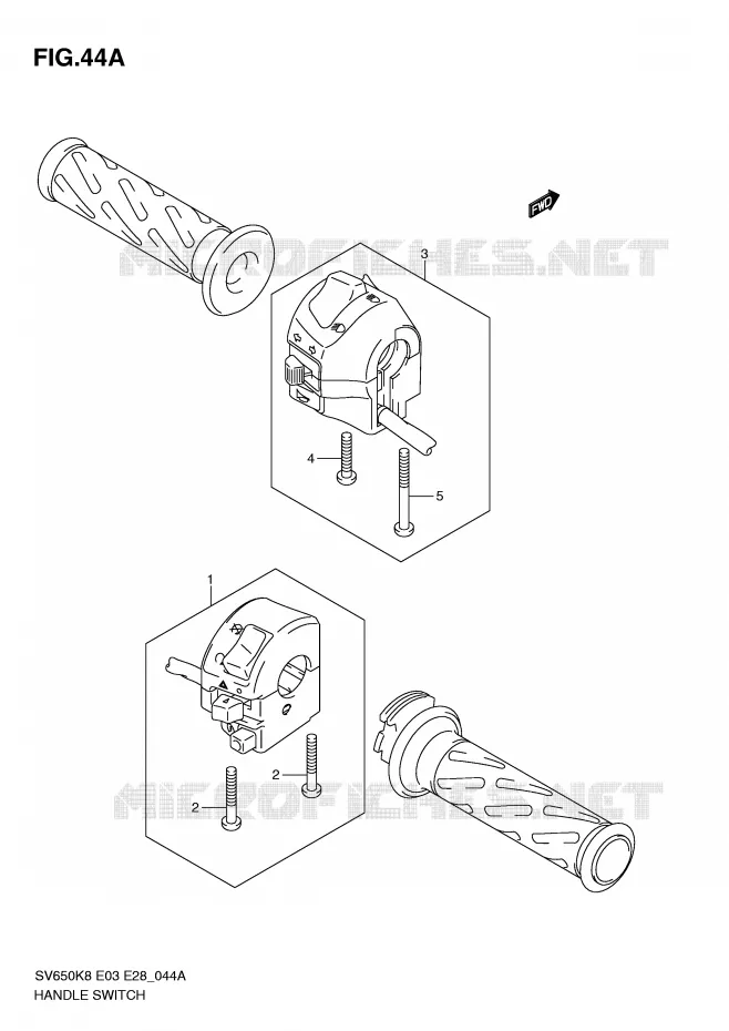 COMMODOS (SV650SL0/SAL0) Suzuki MOTO 650 SV-S 2010  SV650SAL0(E3/E28)