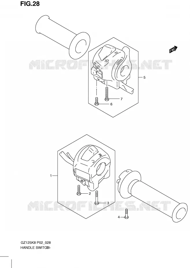 COMMODOS Suzuki MOTO 125 MARAUDER 2010  GZ125L0(P02)