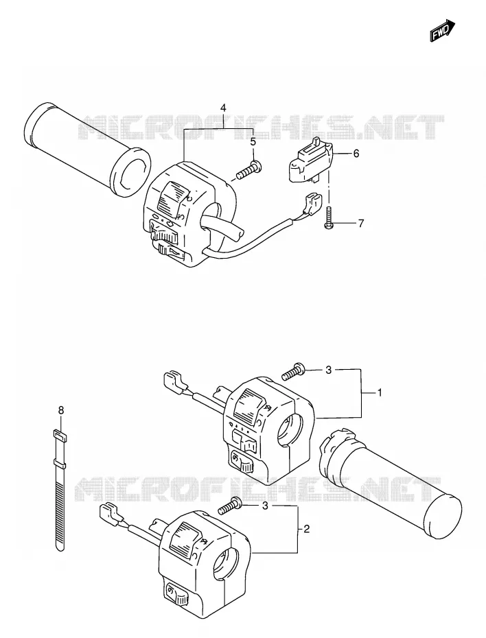 COMMODOS Suzuki MOTO 1400 INTRUDER 1996  VS1400GLPT(E2)