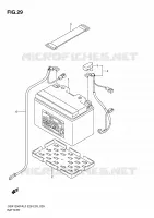 BATTERIE pour Suzuki GSX-F 1250 2010