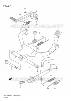 BEQUILLE pour Suzuki GSX-F 1250 2010