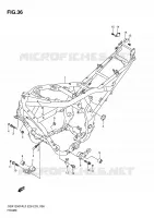 CADRE pour Suzuki GSX-F 1250 2010