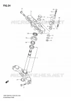 COLONNE DE DIRECTION pour Suzuki GSX-F 1250 2010