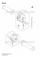 COMMODOS pour Suzuki GSX-F 1250 2010