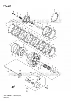 EMBRAYAGE pour Suzuki GSX-F 1250 2010