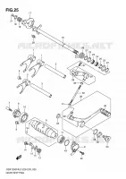 ENSEMBLE DE SELECTION DE VITESSES pour Suzuki GSX-F 1250 2010