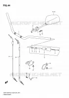 GUIDON pour Suzuki GSX-F 1250 2010
