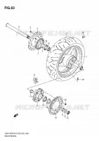 ROUE ARRIERE pour Suzuki GSX-F 1250 2010