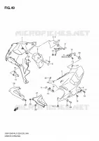SABOT pour Suzuki GSX-F 1250 2010