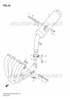 SILENCIEUX pour Suzuki GSX-F 1250 2010