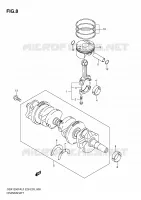 VILEBREQUIN pour Suzuki GSX-F 1250 2010
