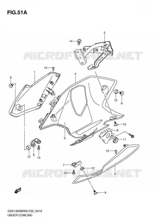 SABOT (MODEL L0) Suzuki MOTO 1300 B-KING 2009  GSX1300BKAUFK9(E2)
