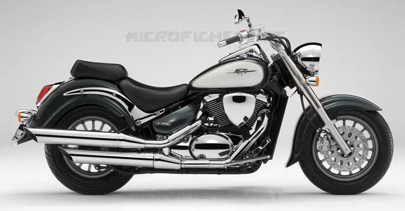 * PHOTOGRAPHIE DE COULEUR VL800CK9 * Suzuki MOTO 800 VOLUSIA 2009  VL800K9(E2)