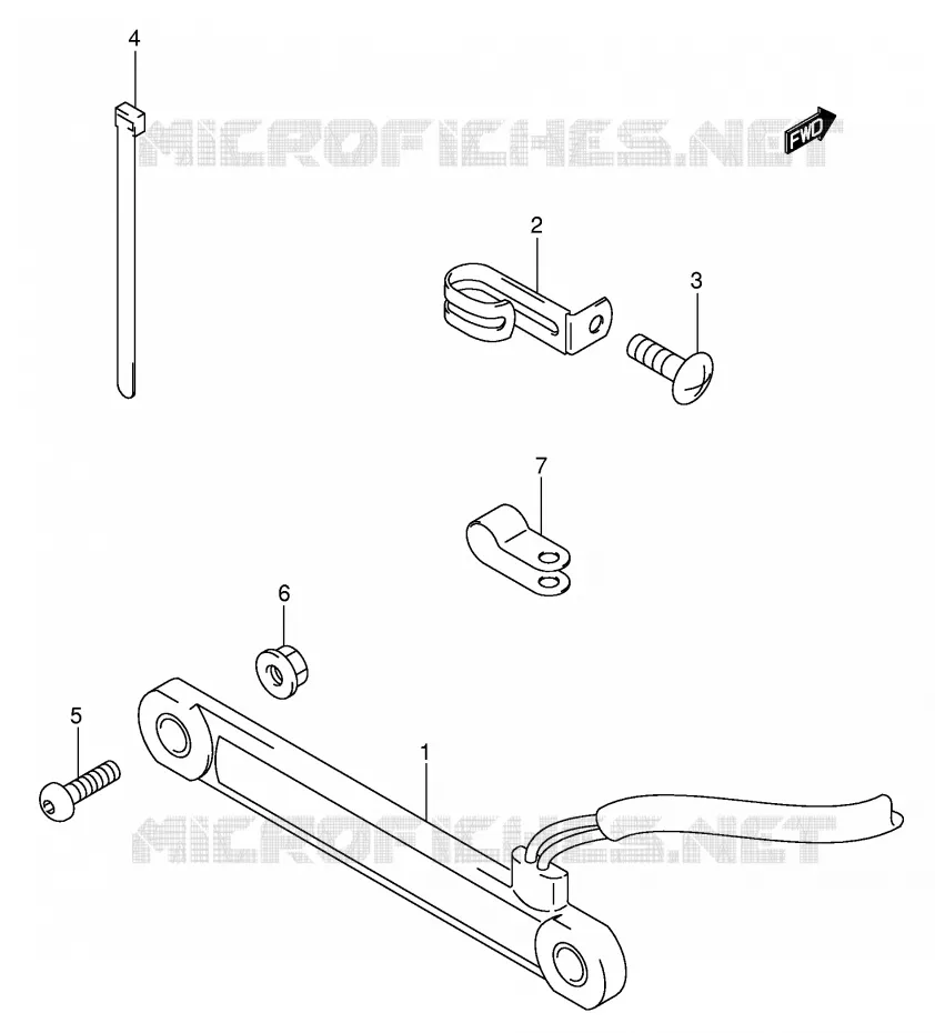 FEU ARRIERE Suzuki MOTO 400 DR-Z 2000  DR-Z400Y(E3/E28)