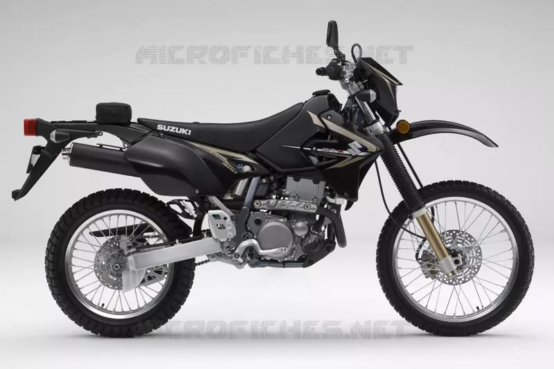 * PHOTOGRAPHIE DE COULEUR DR-Z400SK9 * Suzuki MOTO 400 DR-Z 2009  DR-Z400SK9(E2)