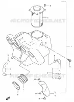 FILTRE A AIR pour Suzuki GSX 400 1997