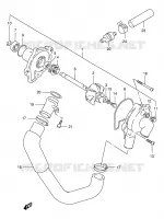 POMPE A EAU pour Suzuki GSX 400 1997