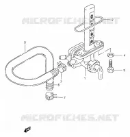 ROBINET D'ESSENCE pour Suzuki GSX 400 1997