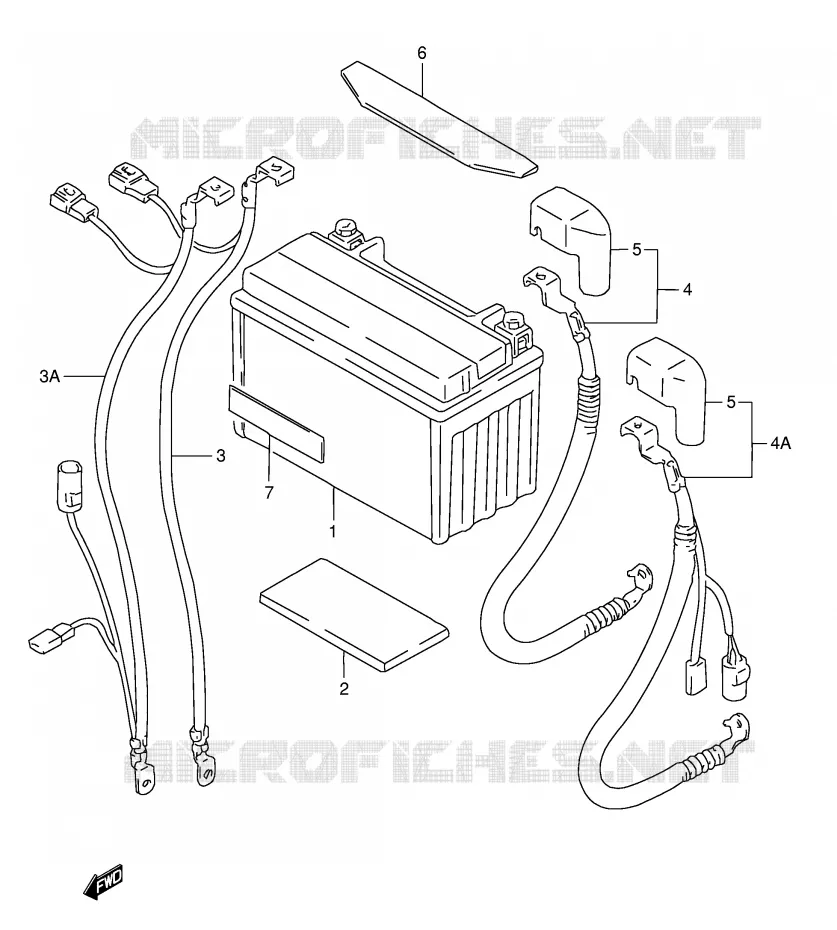 BATTERIE Suzuki MOTO 1200 BANDIT 1999  GSF1200SX(E28)