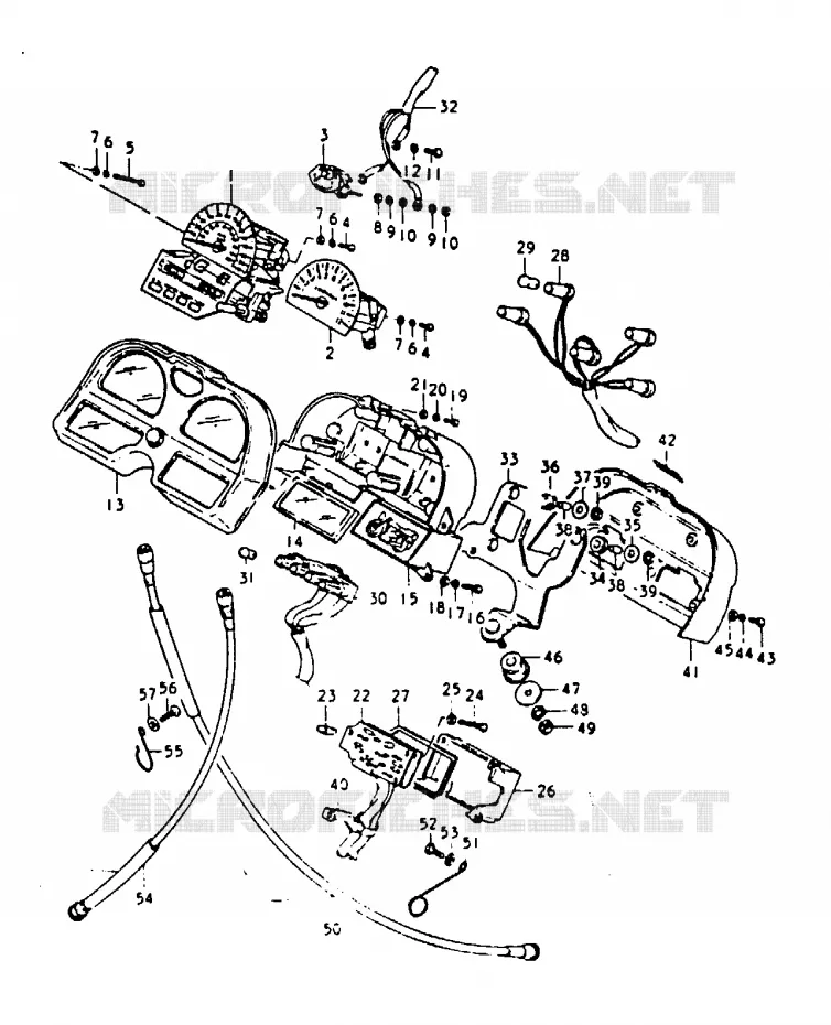 COMPTEUR Suzuki MOTO 1100 GSX-E 1981  GSX1100EX(T/X)