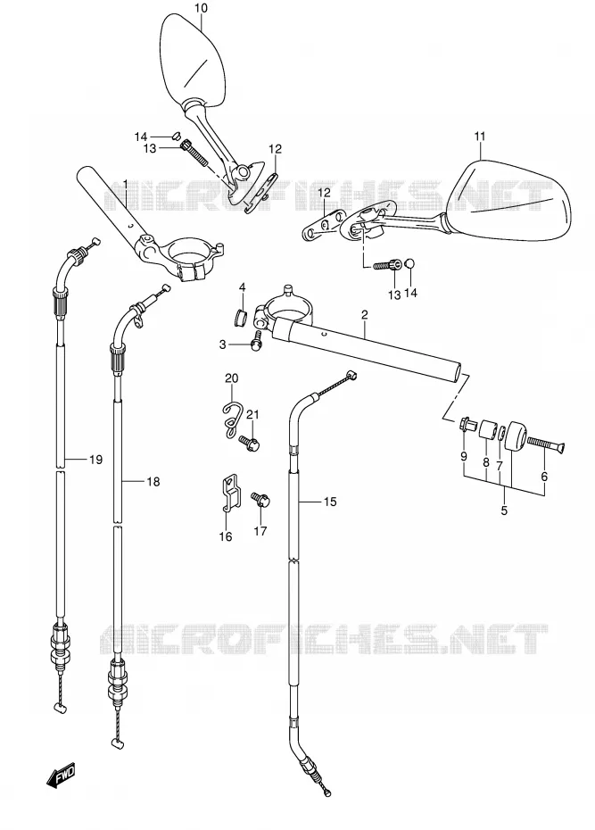 GUIDON Suzuki MOTO 1000 GSX-R 2004  GSX-R1000U2K4(E2)