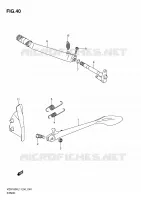 BEQUILLE pour Suzuki INTRUDER 1800 2011