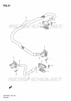SYSTÈME DE RECYCLAGE GAZ D'ECHAPPEMENT pour Suzuki INTRUDER 1800 2011