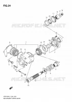 COUPLE CONIQUE pour Suzuki INTRUDER 1800 2011