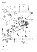 FAISCEAU ELECTRIQUE pour Suzuki INTRUDER 1800 2011