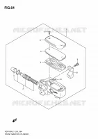 MAITRE CYLINDRE AVANT pour Suzuki INTRUDER 1800 2011