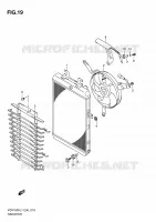 RADIATEUR pour Suzuki INTRUDER 1800 2011