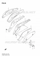SUPPORT ARRIERE pour Suzuki INTRUDER 1800 2011