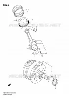 VILEBREQUIN pour Suzuki INTRUDER 1800 2011