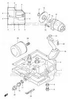 CARTER INFERIEUR   POMPE A HUILE pour Suzuki GSX 400 1997