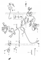 FAISCEAU ELECTRIQUE pour Suzuki GSX 400 1997