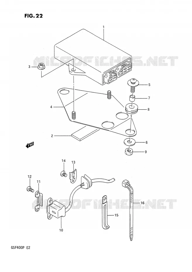 ALTERNATEUR Suzuki MOTO 400 BANDIT 1991  GSF400M(E2)