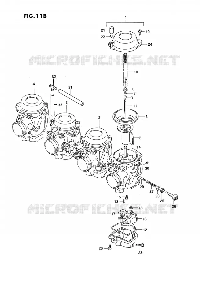 CARBURATEUR (E18,E39) Suzuki MOTO 750 GSX-R 1994  GSX-R750WR(E2)