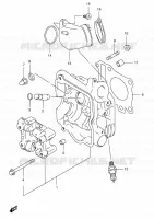 CULASSE pour Suzuki BURGMAN 125 2000