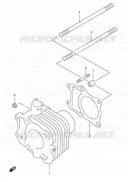 CYLINDRE pour Suzuki BURGMAN 125 2000