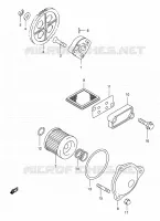 POMPE A HUILE pour Suzuki BURGMAN 125 2000