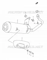 SILENCIEUX pour Suzuki BURGMAN 125 2000